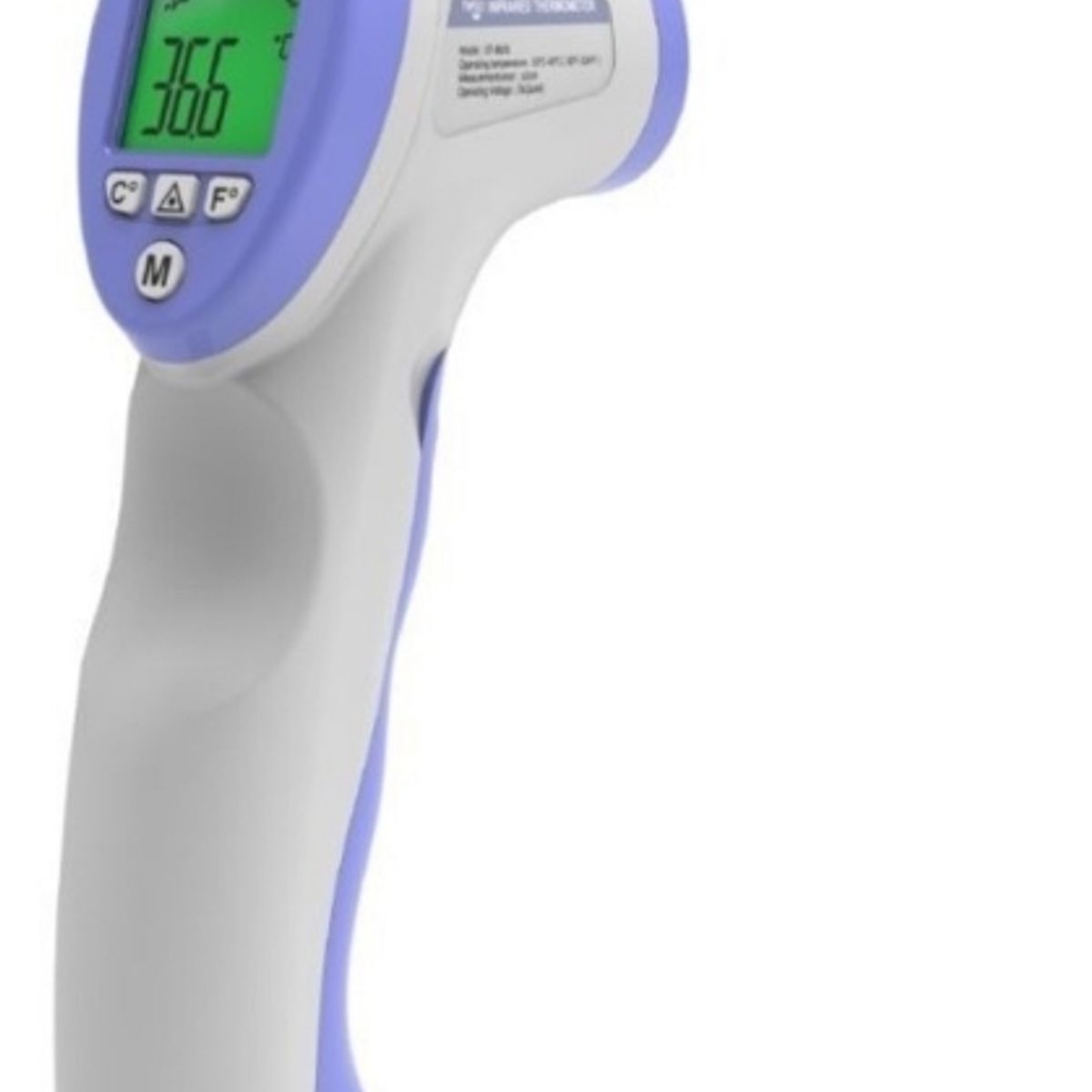 GENERICO - Termómetro Infrarojo Laser Digital Profesional