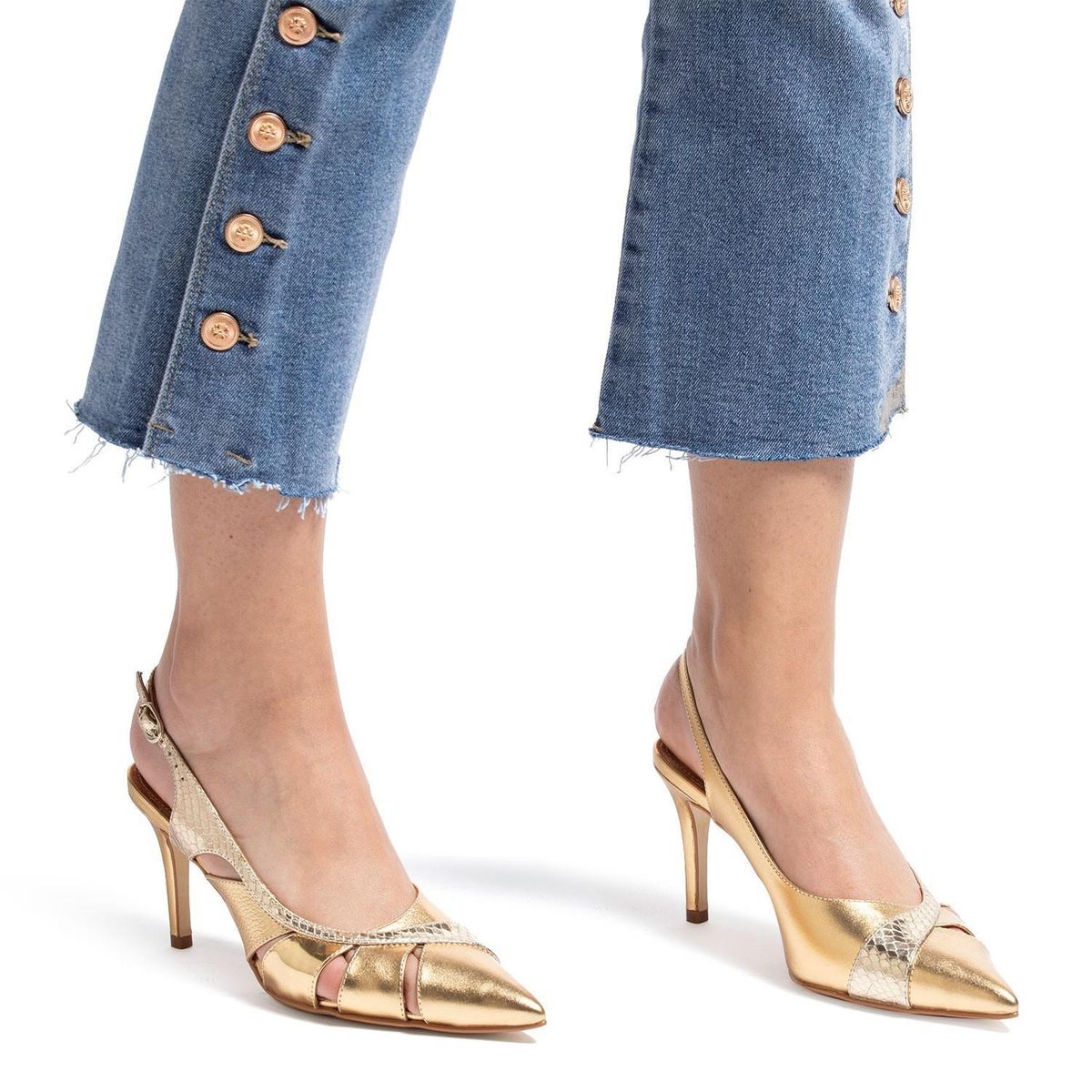 GACEL - Zapato - Monica - Gacel - Dorado