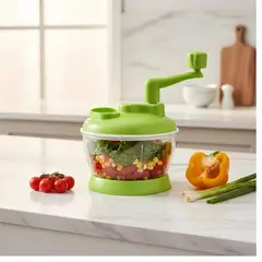 GENERICO - Picador Cortador Manual De Verduras Frutas Procesador Alimentos