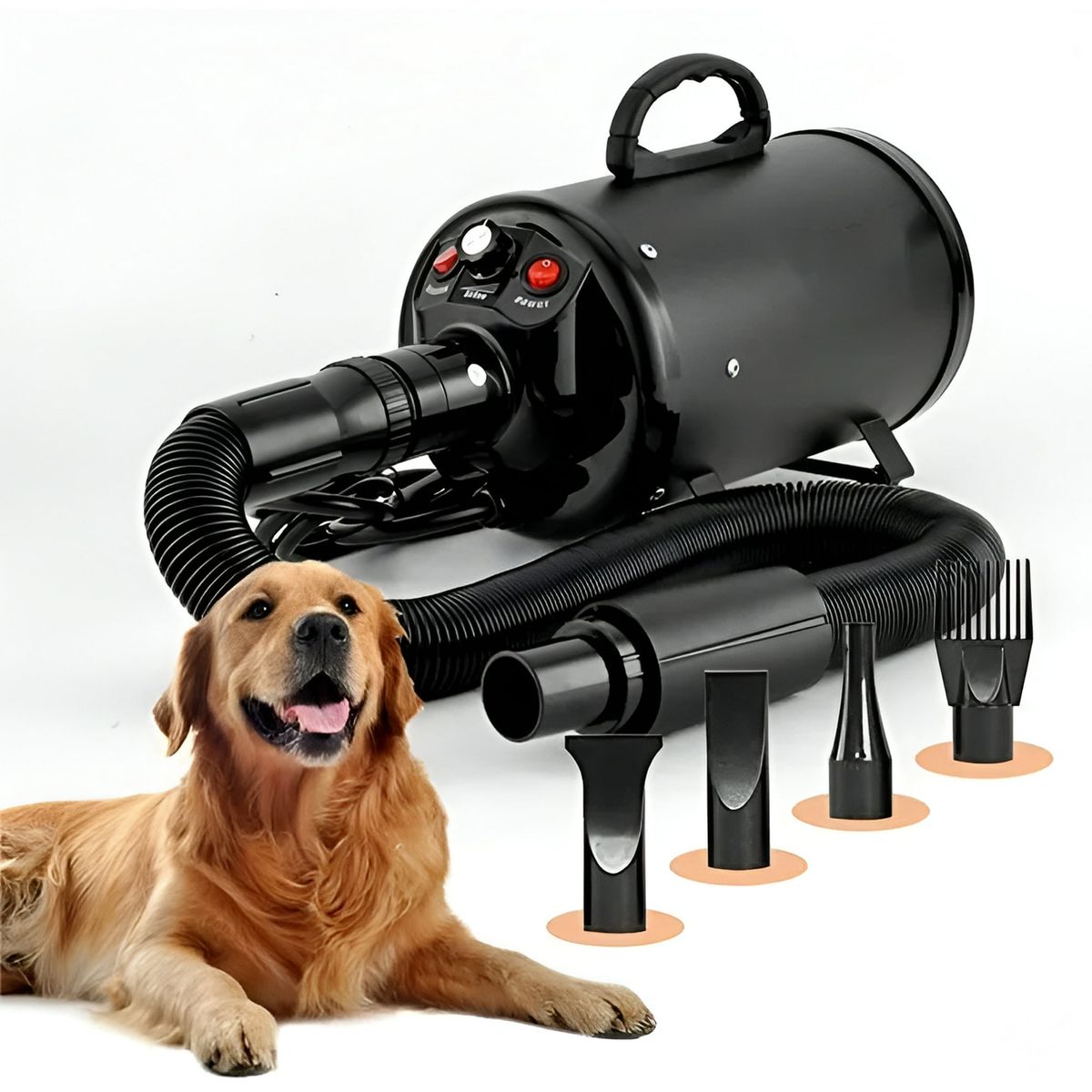 GENERICO - TURBINA SECADOR PARA MASCOTAS 2800W