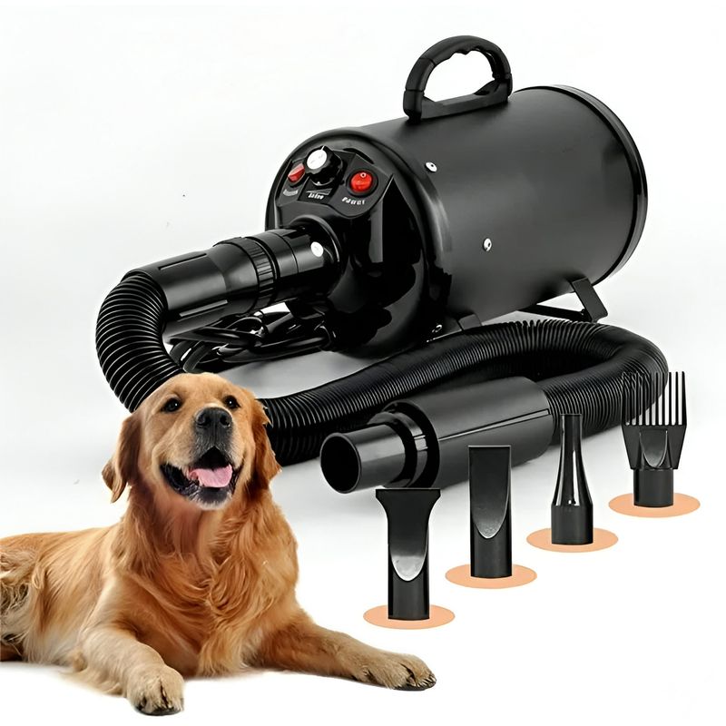 GENERICO - TURBINA SECADOR PARA MASCOTAS 2800W