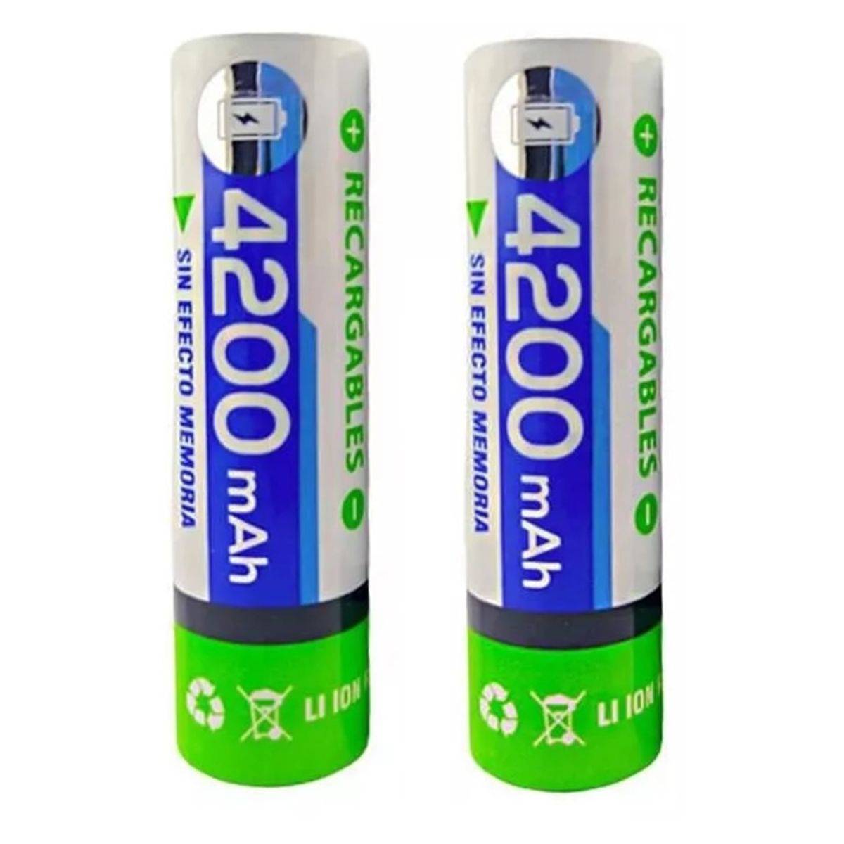 DBLUE - Pack 2 Pilas Recargables Dblue 4200 Mah Dbpr4200