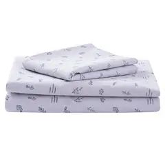 OWI - Funda Plumón para cama 1,5 plaza diseño bosque