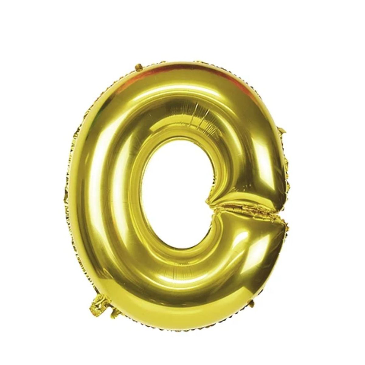 GENERICO - Globo Metalizado Letra "O" Dorado 30 pulgadas