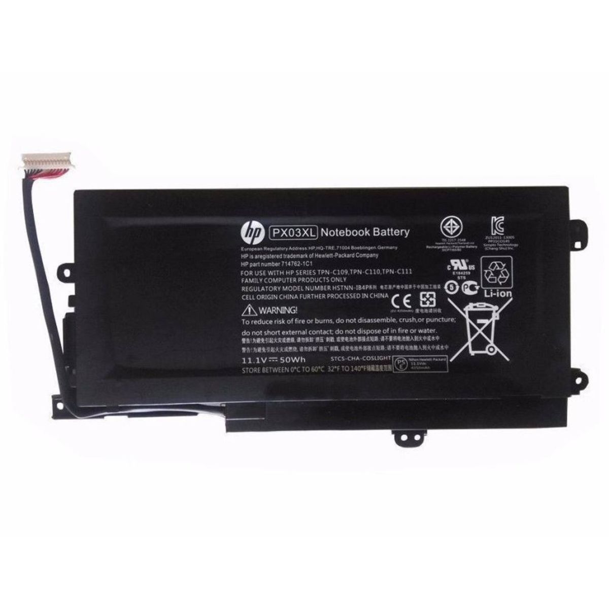 HP - BATERIA HP ENVY SLEEKBOOK 14 M6-K PX03XL ORIG