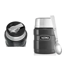THERMOS - Thermo Comida Ac Inox 470 Ml Modelo King Color Gun Metal