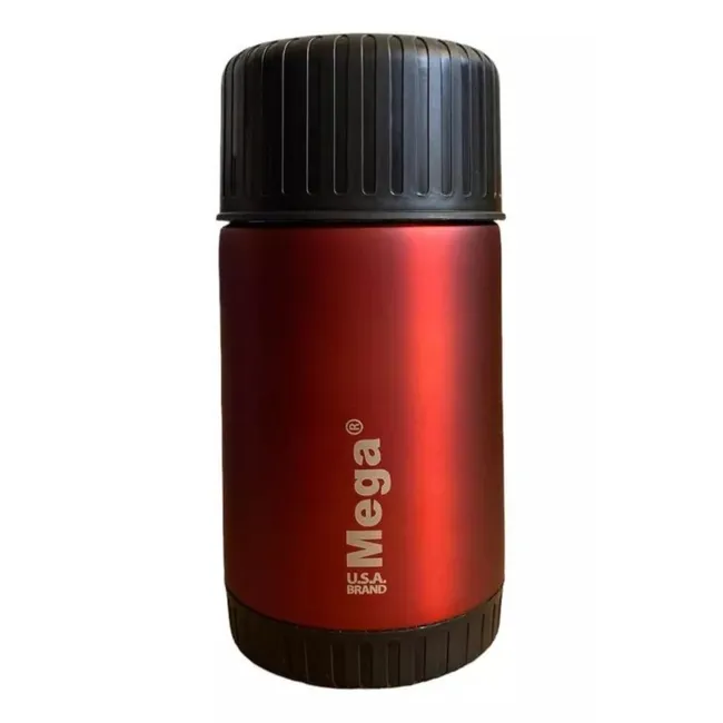 MEGA - Termo de Comida Mega Magnun Rojo 750 Ml (6 Horas Caliente)