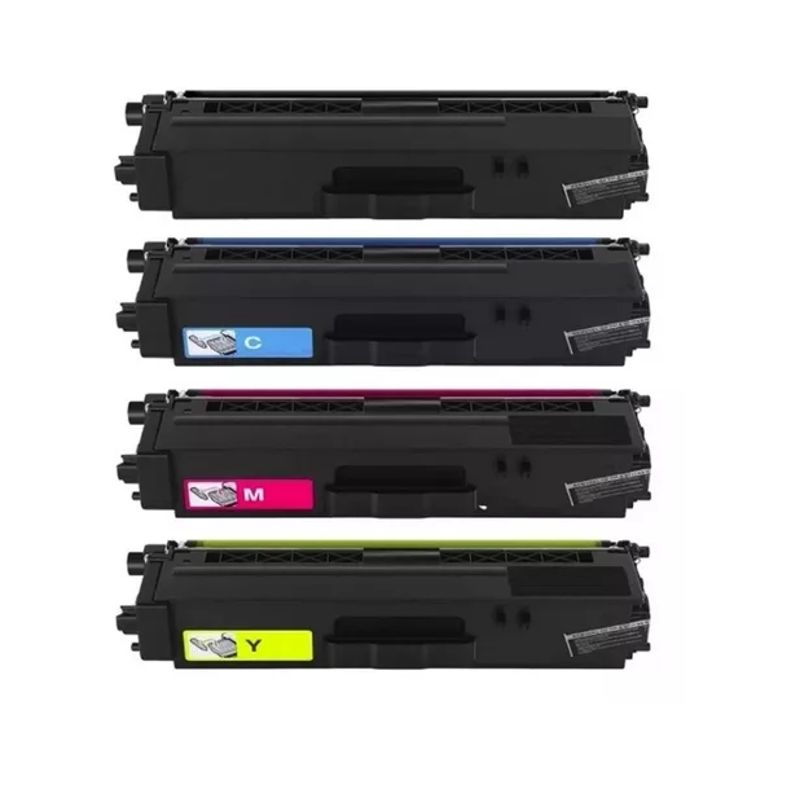 GENERICO - 4 Toner Alternativos Tn419 Para Brother L9310 L9570 L8260 L8610