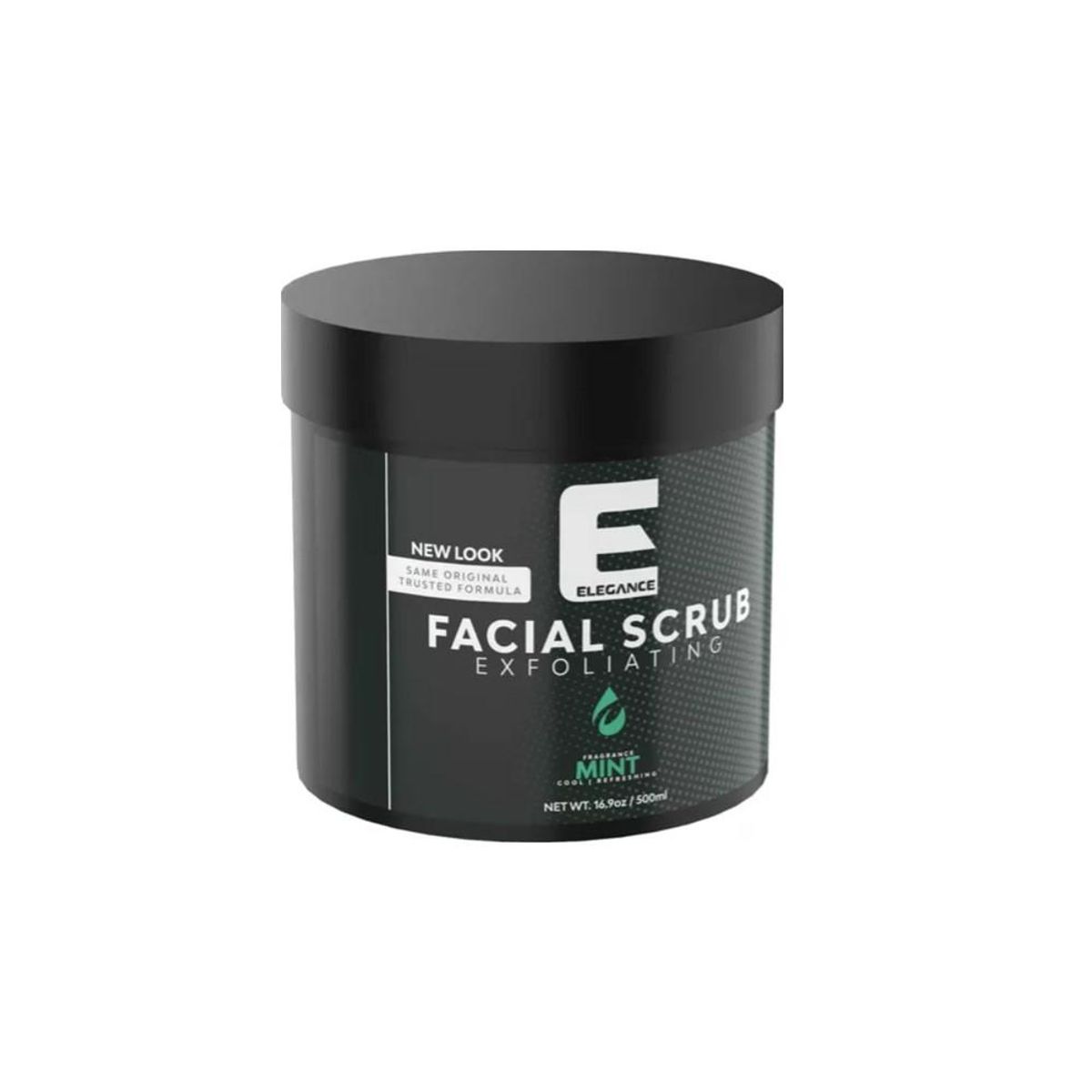 ELEGANCE - Facial Scrub Elegance Exfoliante Limpieza Fragancia Menta 500ML