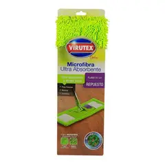 VIRUTEX - Mopa Plana Microfibra45cm Rpto - Creativa