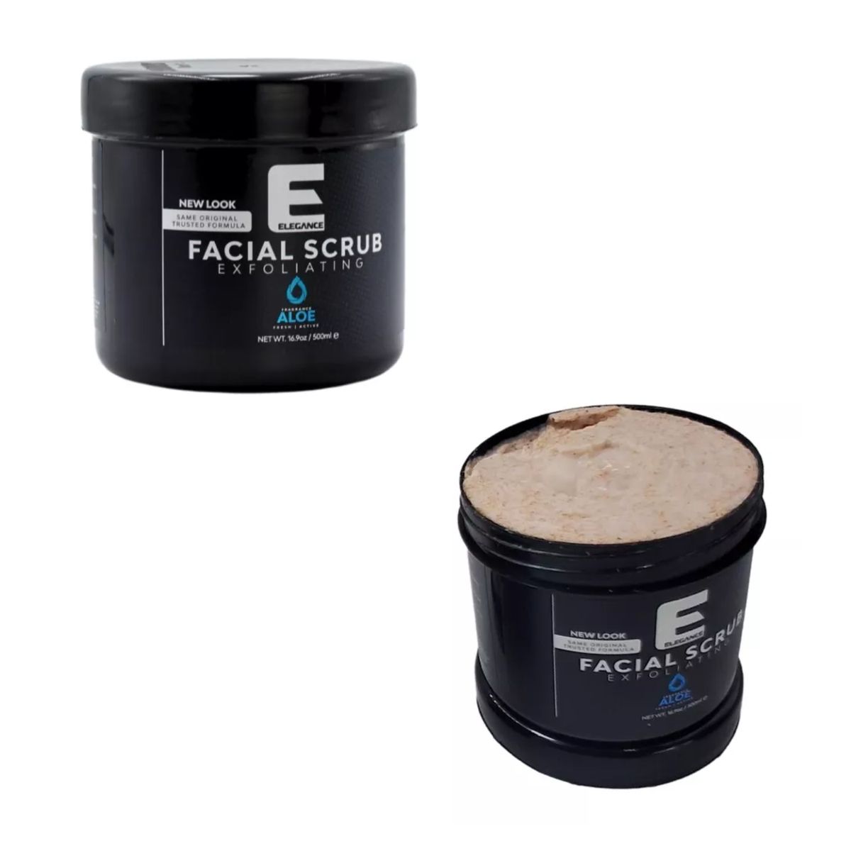 ELEGANCE - Facial Scrub Elegance Exfoliante Fragancia Aloe 500ML