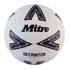 MITRE - Balon Futbol Ultimatch One Blanco T.5