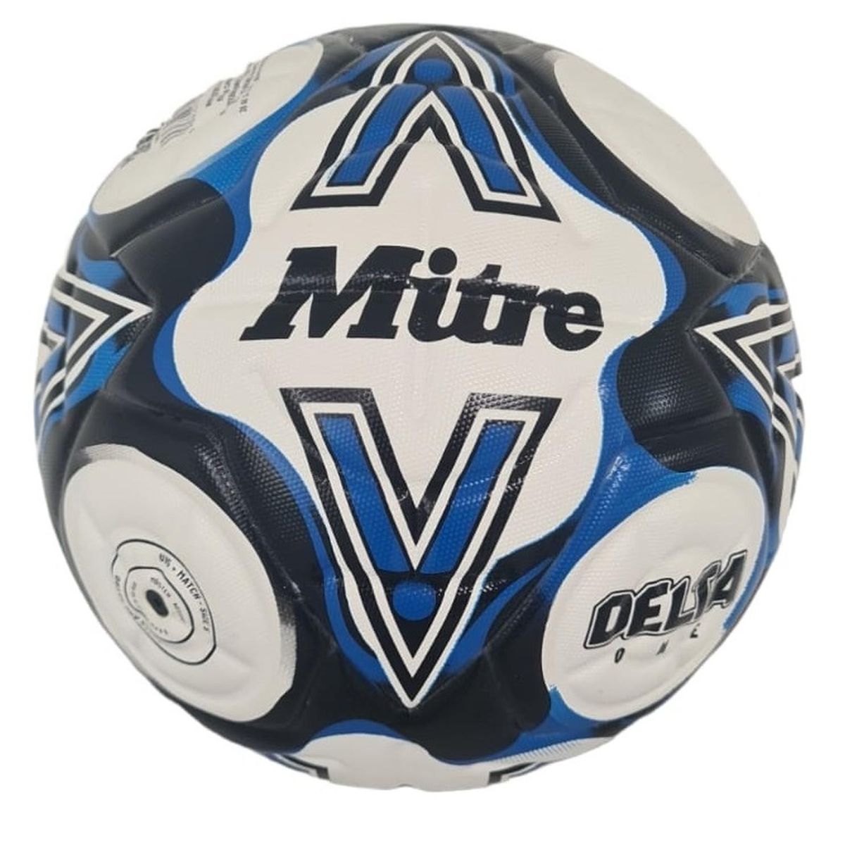 MITRE - Balon Futbol Delta One Mitre Blanco T5