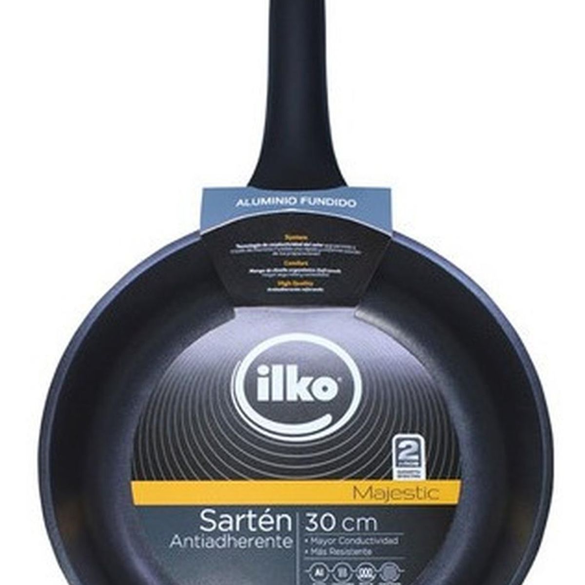 ILKO - Sartén 30 Cm Antiadherente Majestic Ilko