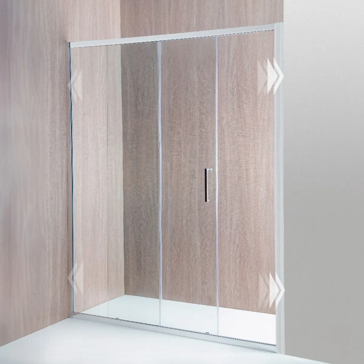 DUSCHY - PERFIL EXTENSION CORREDERA LIGHT