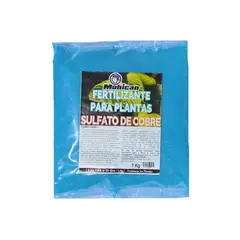 MOHICAN - FERTILIZANTE PARA PLANTAS SULFATO DE COBRE BOLSA 1 KG