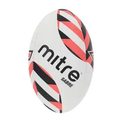 MITRE - Balon Rugby Sabre Blanco T.5