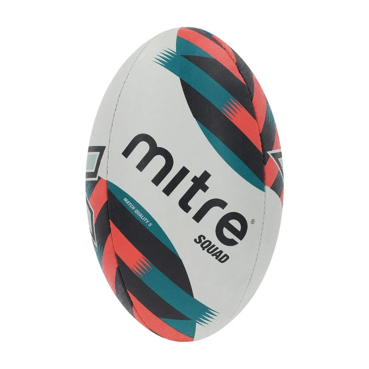 MITRE - Balon Rugby Squad Mitre Blanco T.4