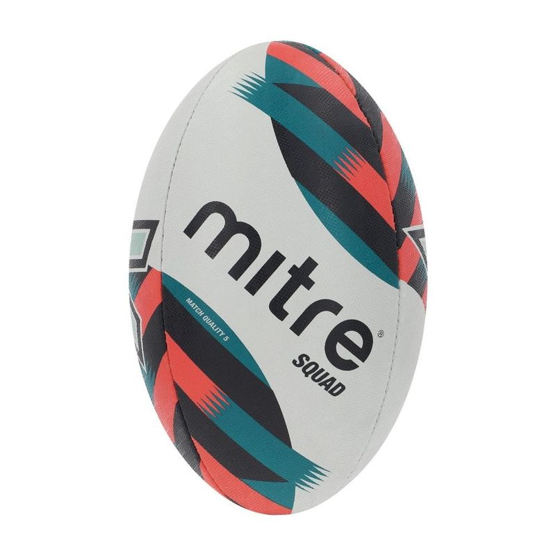 MITRE - Balon Rugby Squad Mitre Blanco T.4