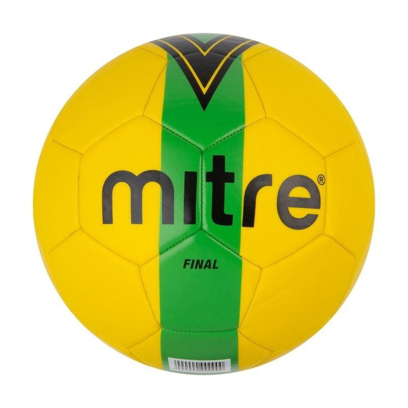 MITRE - Balón de Fútbol New Final Mitre Amarillo T.4
