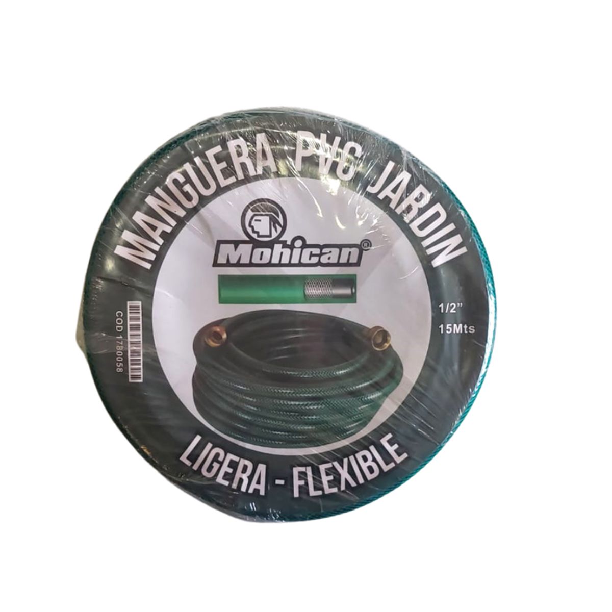 MOHICAN - MANGUERA MALLAFLEX PARA JARDÍN 1/2'' X 30 MTS