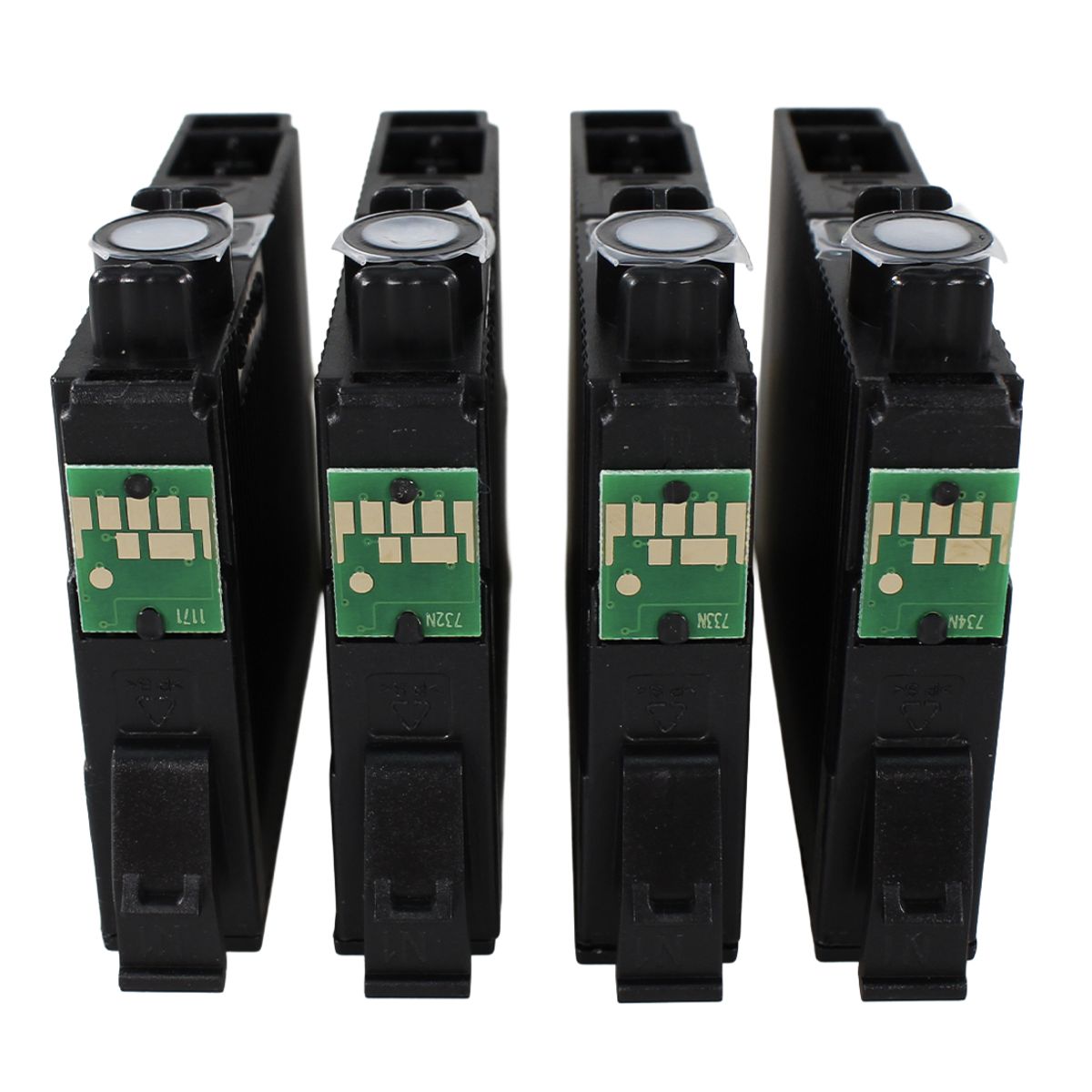 GENERICO - Pack 4 Cartuchos Tintas Alternativos 117 73N para epson T23 Tx105 115