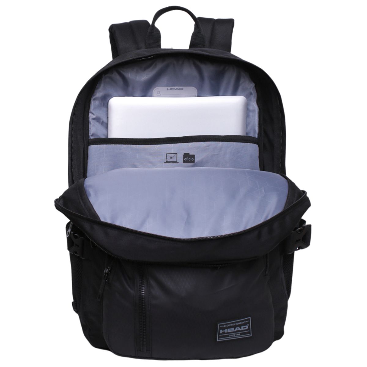 HEAD - Mochila Logan 40L Reverse Rombos Negro Head