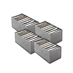 GENERICO - Pack X4 Organizador De Pantalones Caja Organizadora Closet
