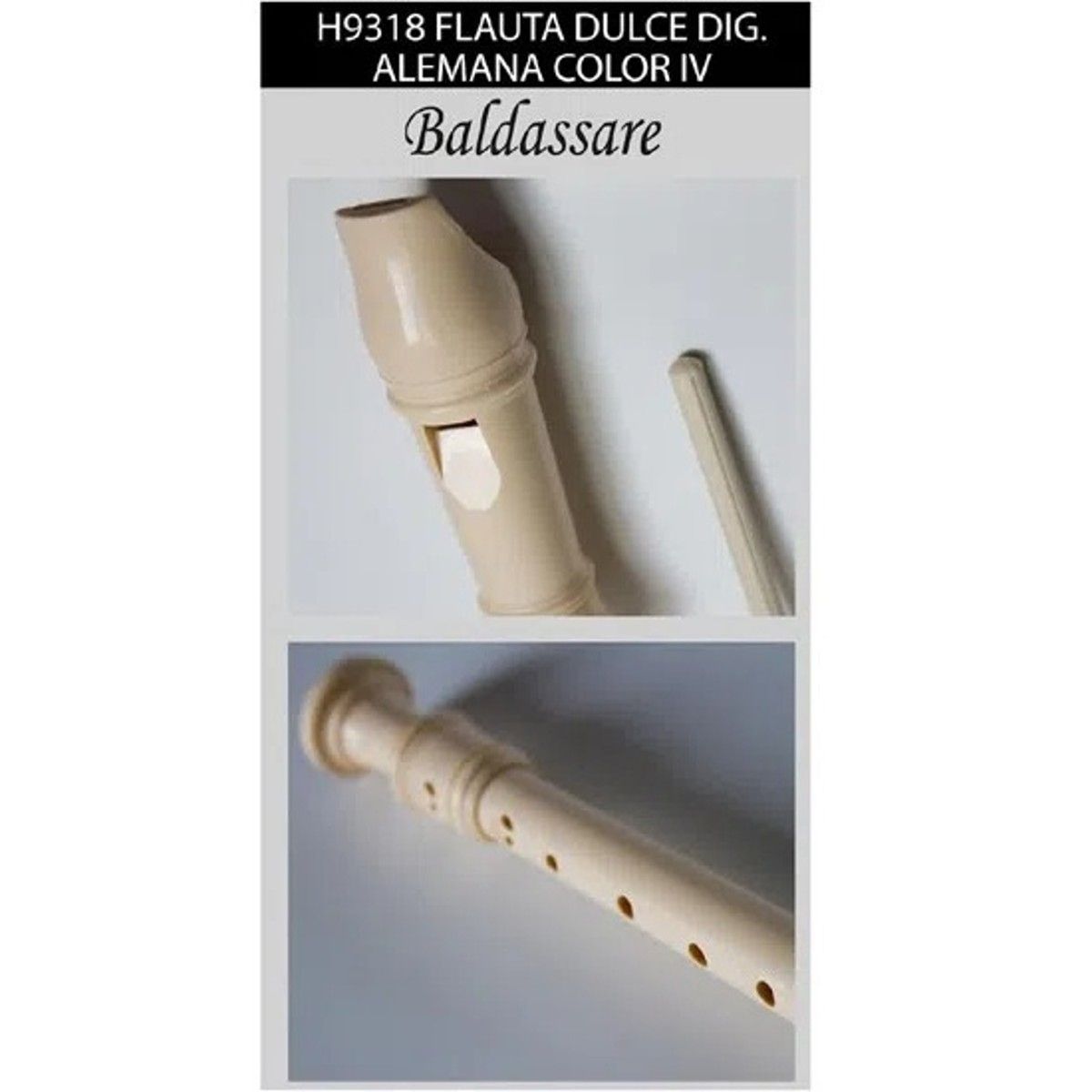 BALDASSARE - Flauta dulce Alemana Baldassare H 9318