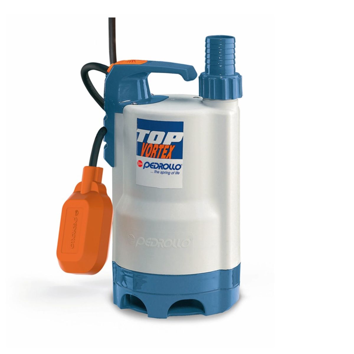PEDROLLO - Bomba Sumergible de Drenaje Top2 Vortex 0,5HP 220V Pedrollo
