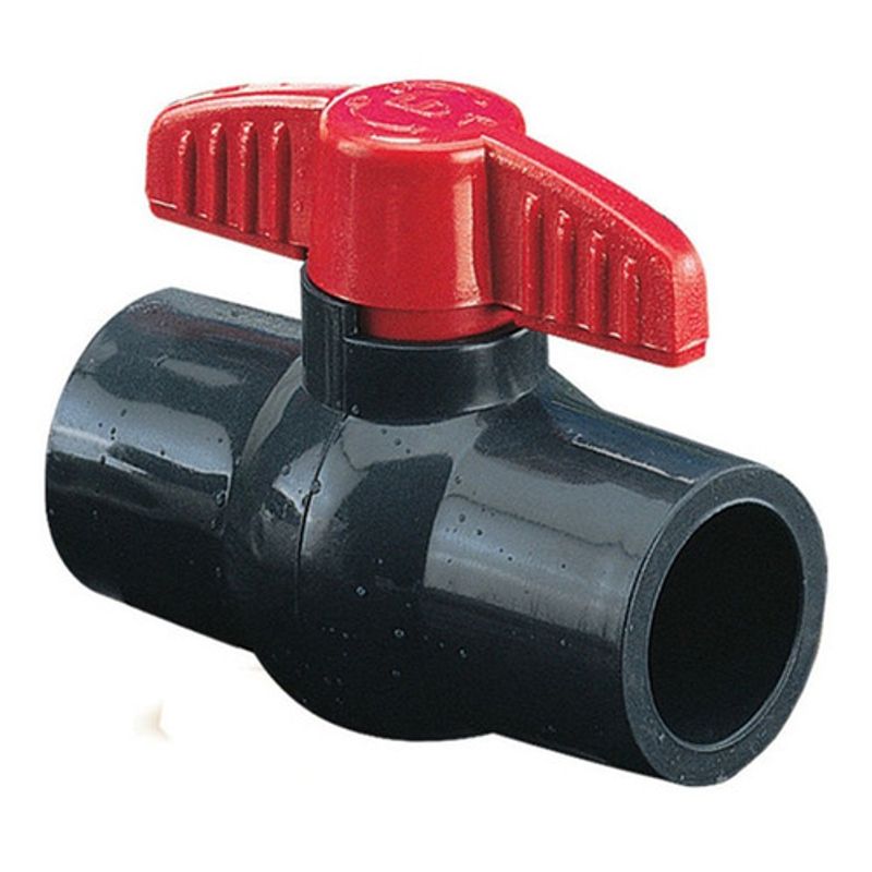 GENERICO - Válvula De Bola Pvc 1 1/4 Mm. Marca Ld