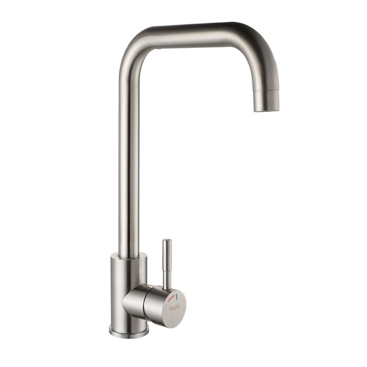 DUSCHY - MONOMANDO COCINA BRUSHED NICKEL ABISKO CUELLO LARGO