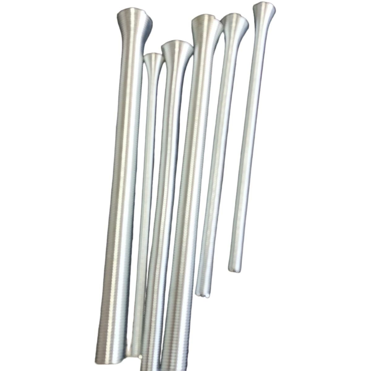 GENERICO - DOBLADOR RESORTE para tuberías de cobre - juego 6  pcs