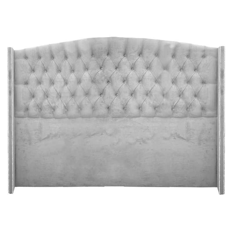 WALTHER - Respaldo Greco súper king gris perla