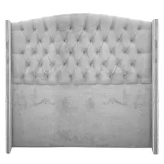 WALTHER - Respaldo Greco 2 plazas gris perla
