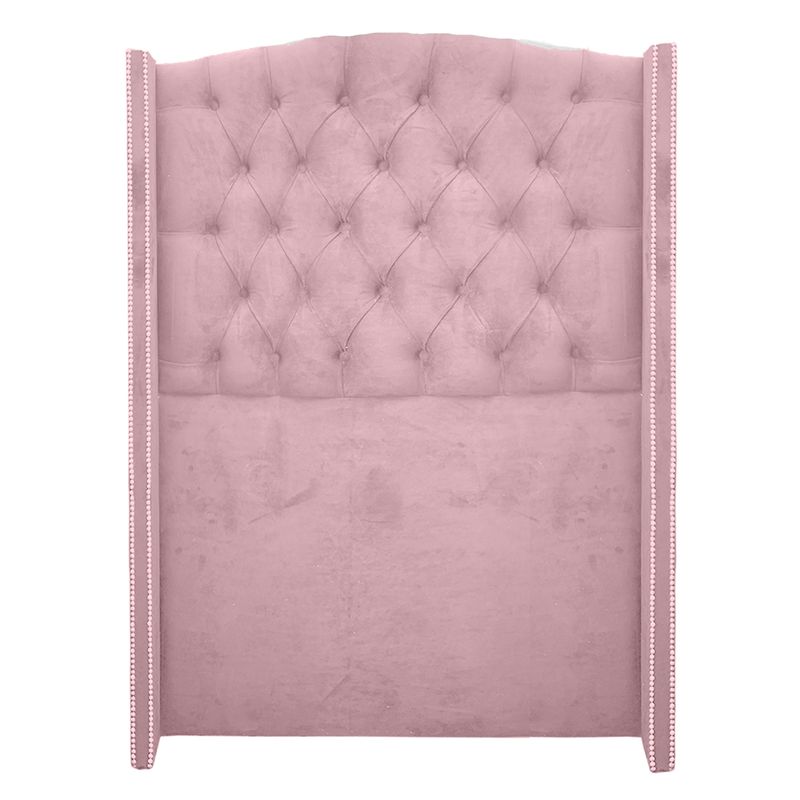 WALTHER - Respaldo Greco 1 plaza color rosa