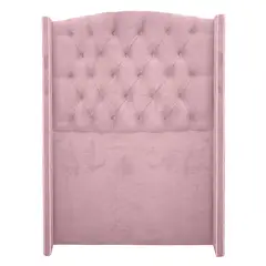 WALTHER - Respaldo Greco 1 plaza color rosa