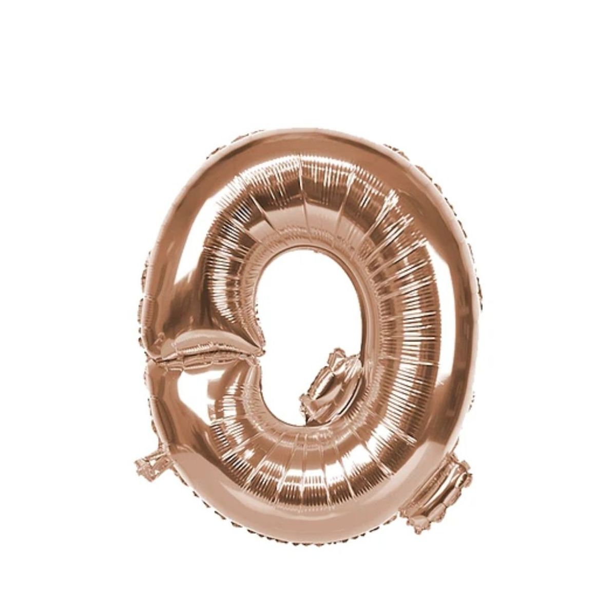 GENERICO - Globo Metalizado Letra "Q" Oro Rosado 40 pulgadas