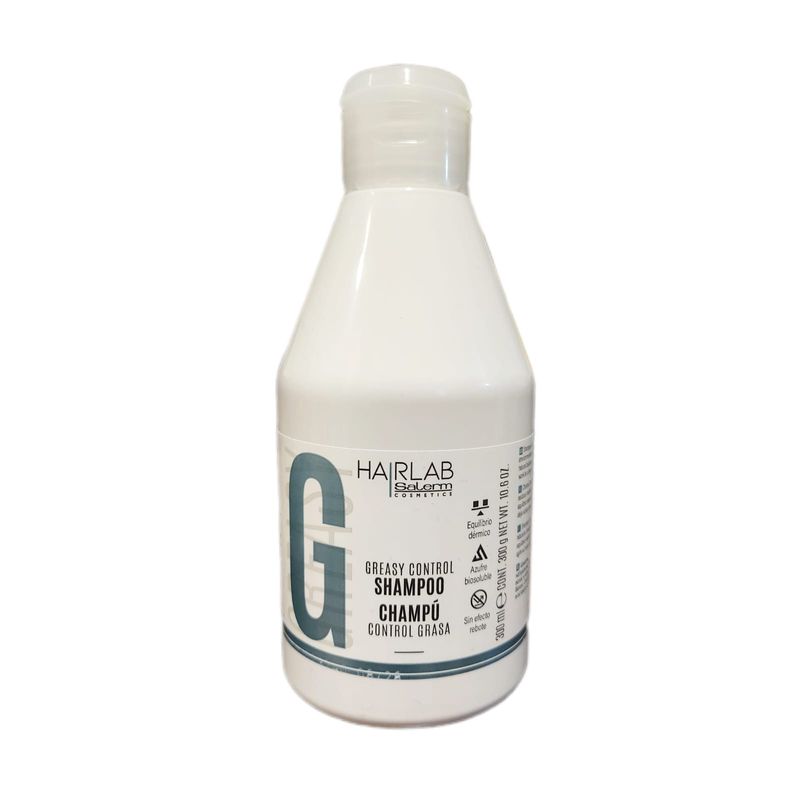 SALERM - Salerm Hairlab Shampoo Control Grasa Sin Efecto Rebote 300ml.