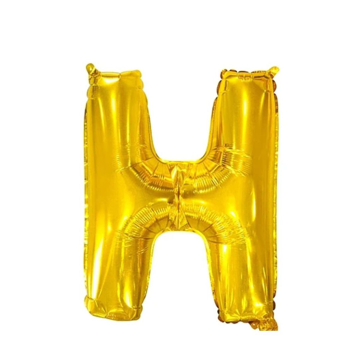 GENERICO - Globo Metalizado Letra "H" Dorado 40 pulgadas