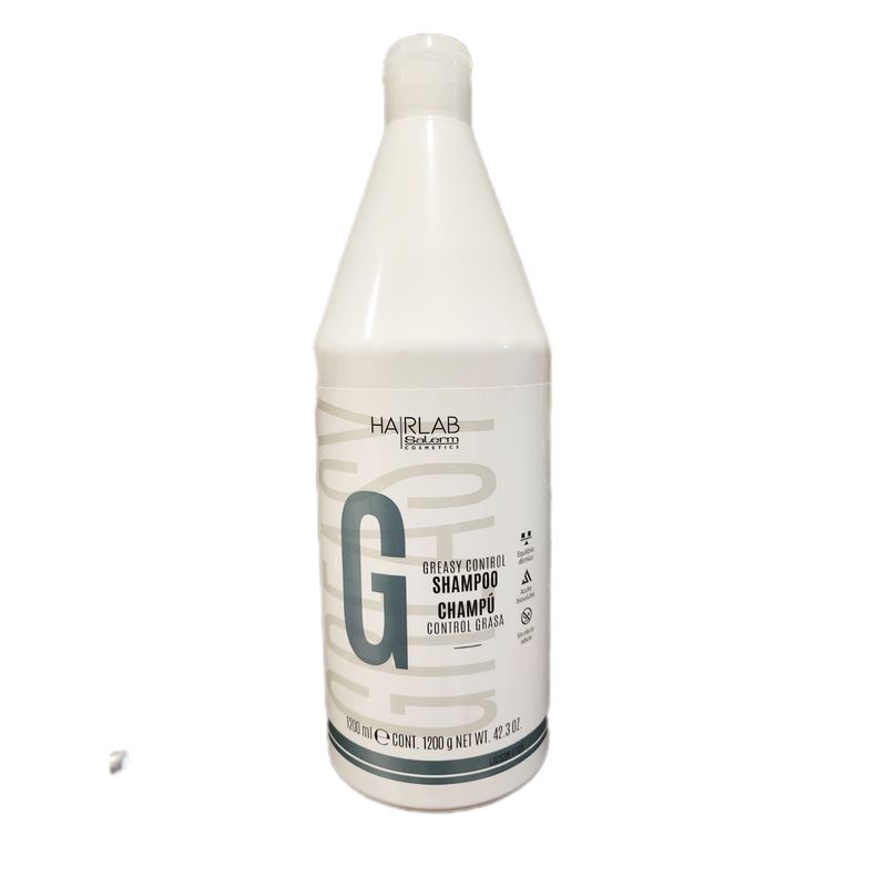 SALERM - Salerm Hairlab Shampoo Control Grasa Dermico 1200ml.