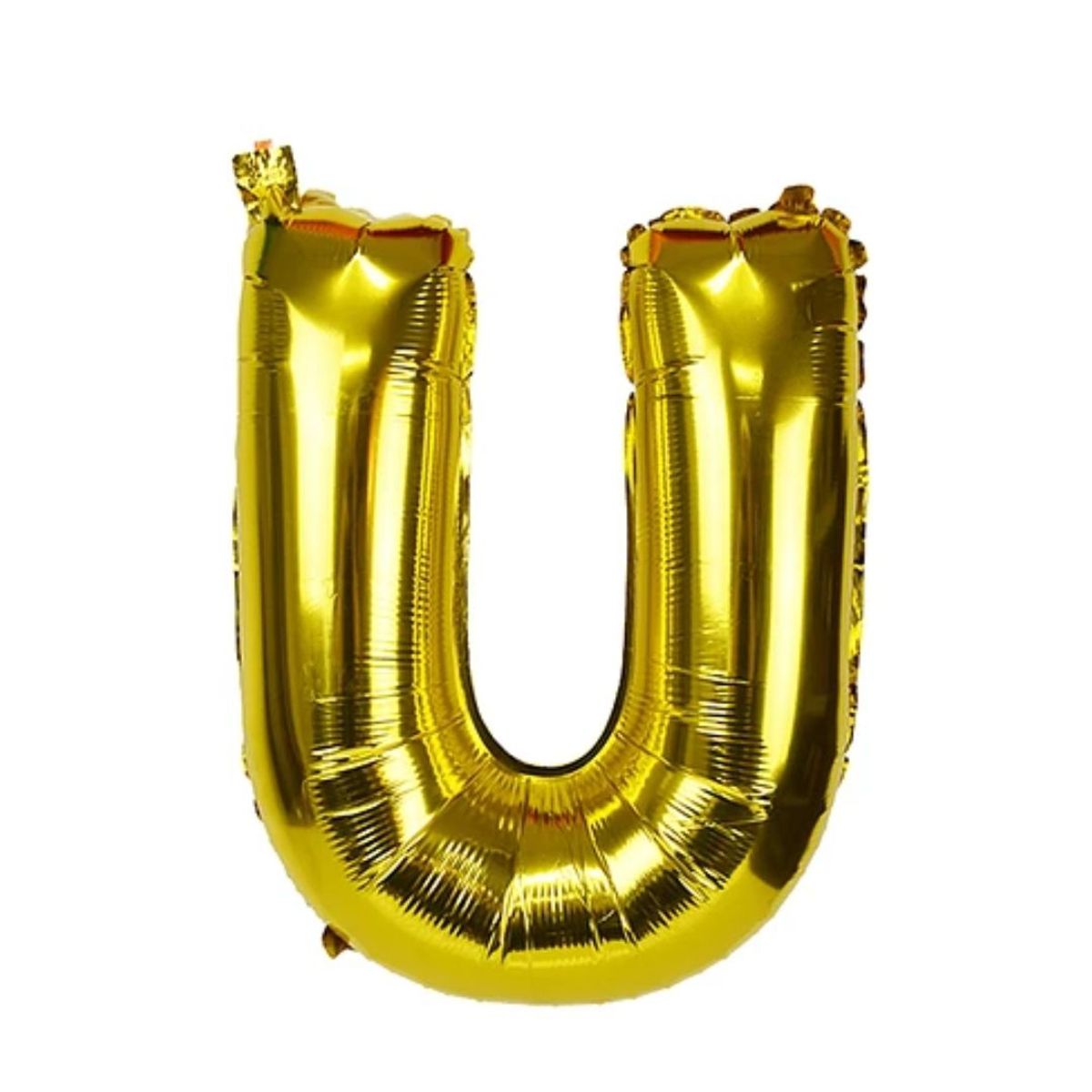 GENERICO - Globo Metalizado Letra "U" Dorado 40 pulgadas