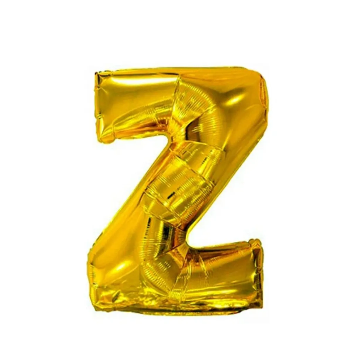 GENERICO - Globo Metalizado Letra "Z" Dorado 40 pulgadas
