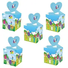 GENERICO - Cajas Cumpleaños Numberblocks 5 Unidades