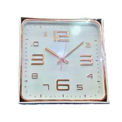 GENERICO - Reloj De Pared Cuadrado Convencional Pilas