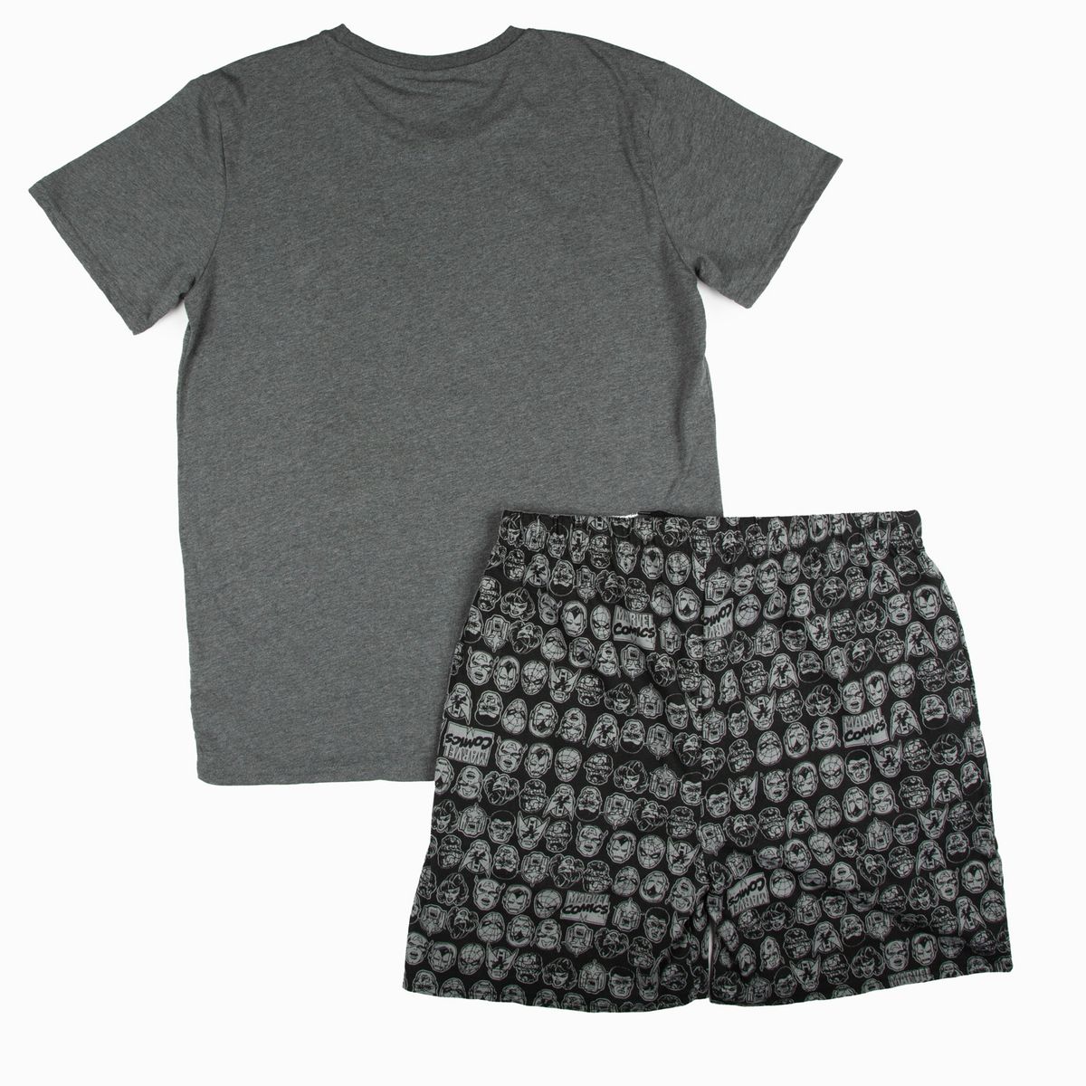 MARVEL - Pijama Hombre Comics Gris Marvel