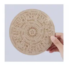 GENERICO - TABLERO DE PENDULO PARA ADIVINACION 15 CM
