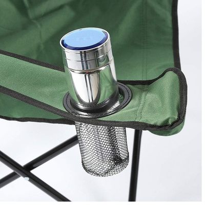 Imagen 2 del producto Silla Plegable Silla De Playa Camping Porta Vaso Portatil