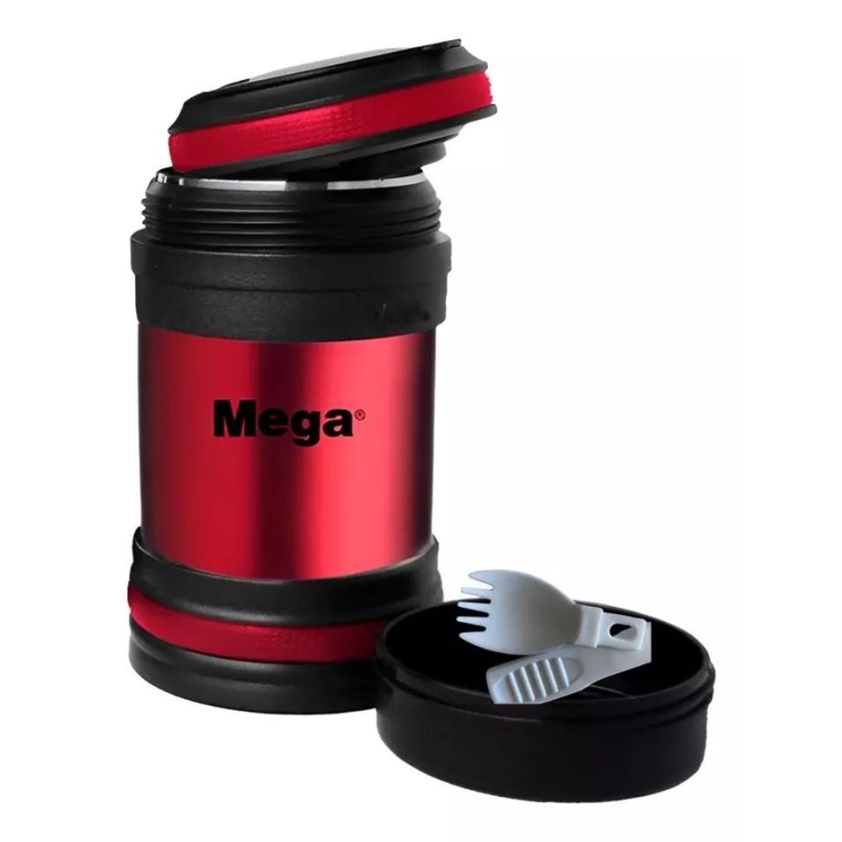 MEGA - Termo de Comida Mega Maxx ROJO 400 Ml (6 Horas Caliente)