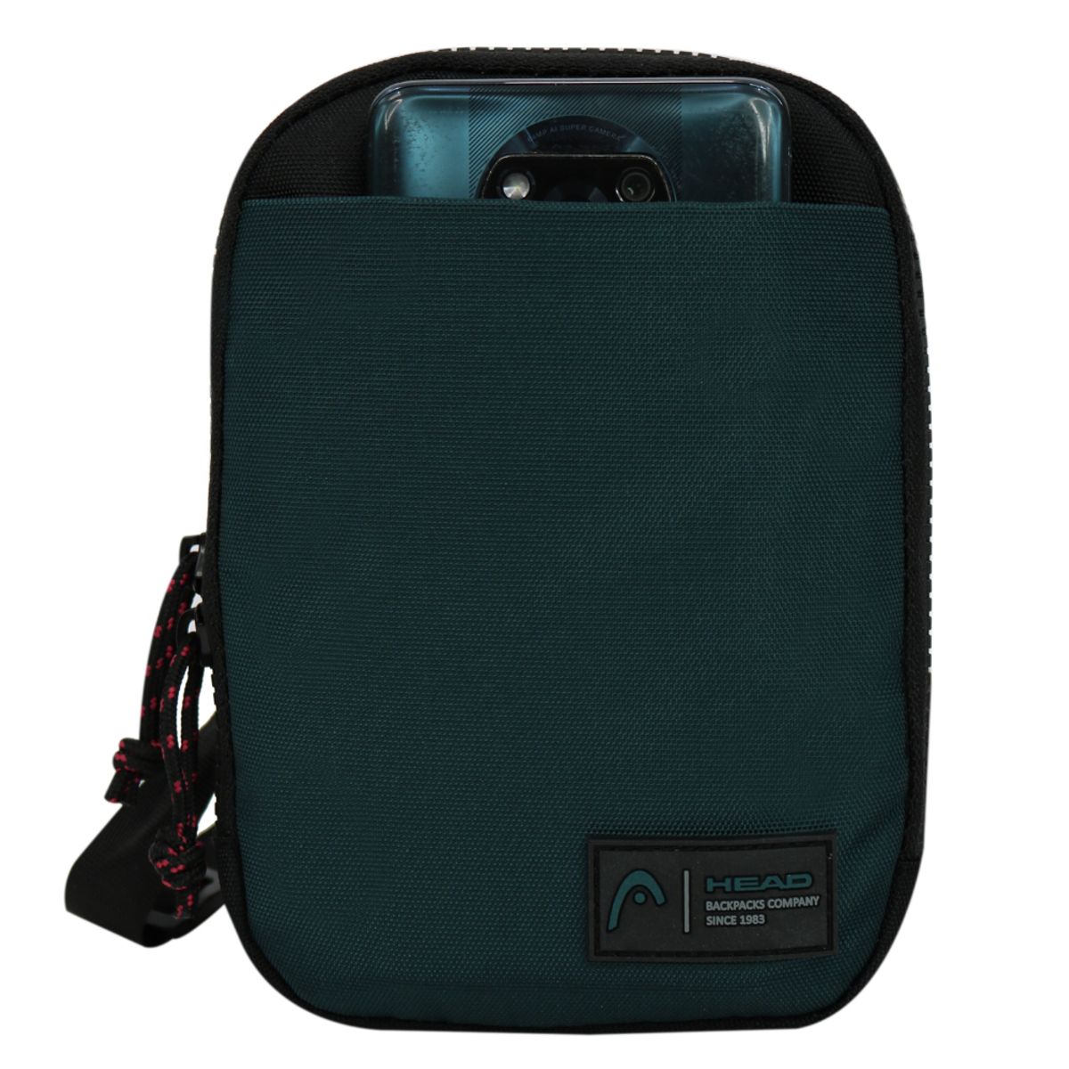 HEAD - Porta Documentos Passport Verde Petroleo Head